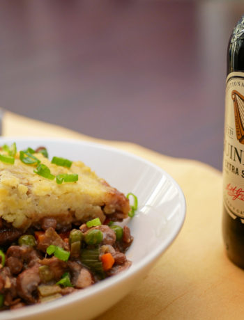 Recipe for Vegan Shepherd's Pie with Guinness