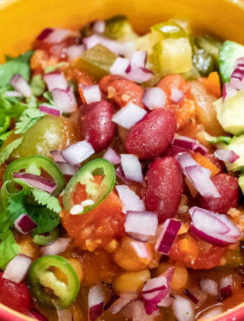 Recipe for Quick and Easy Vegan Chili